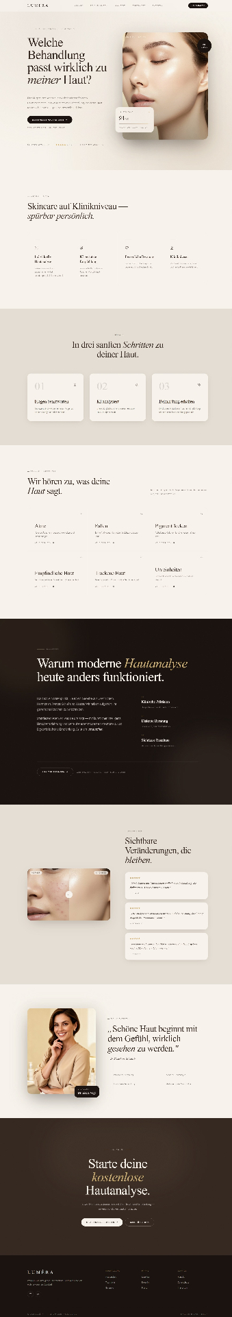 LUMÉRA KI-Hautanalyse Funnel